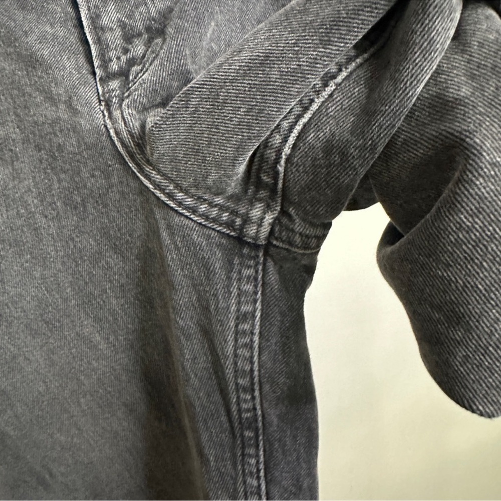Abercrombie & Fitch The 90s Straight Ultra High Rise 30/12R Denim Jeans Vent Hem - Picture 6 of 14
